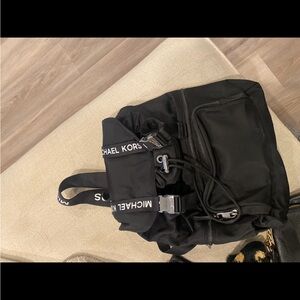Michael Kors Black Backpack